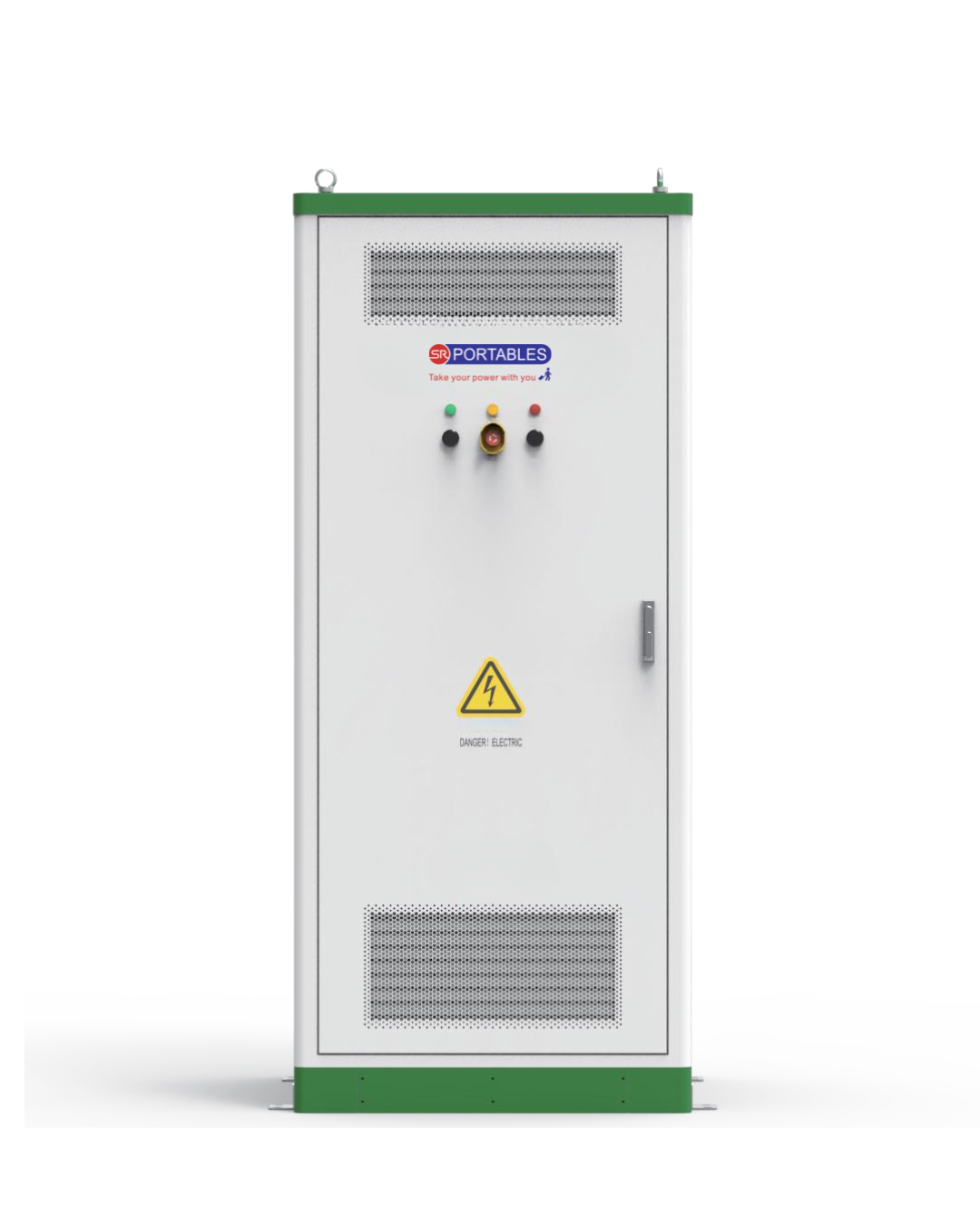 SR Portables Outdoor Liquid-Cooled PV-ESS Cabinet Power System | 8000+ cycle | 280Ah Battery Capacity | Liquid Cooling Technology for Battery Heat Reduction | Space-Saving Design for Easy Setup