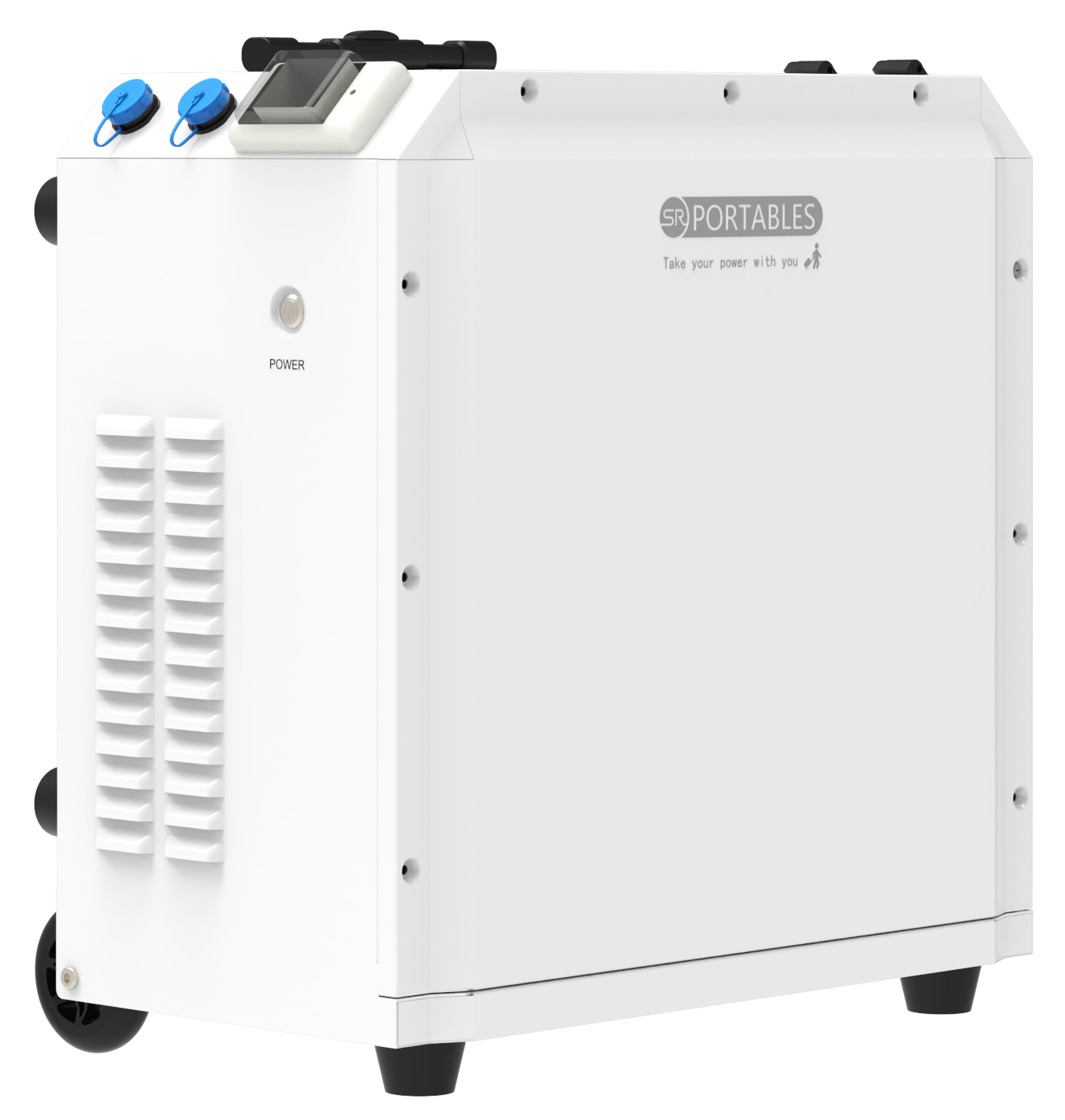 SR Portables Helios 5 Portable Solar Inverter | 5120Wh Li-Ion Battery | 5kW Power Output | Programmable Smart Control | 4000+ Cycle Life | Emergency Backup & Off-Grid Power