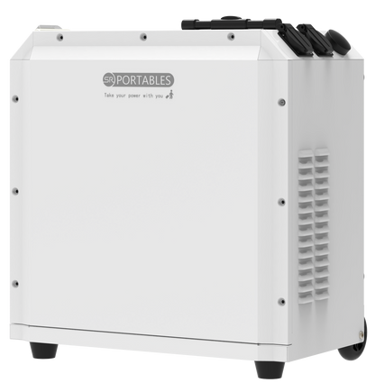 SR Portables Helios 5 Portable Solar Inverter | 5120Wh Li-Ion Battery | 5kW Power Output | Programmable Smart Control | 4000+ Cycle Life | Emergency Backup & Off-Grid Power
