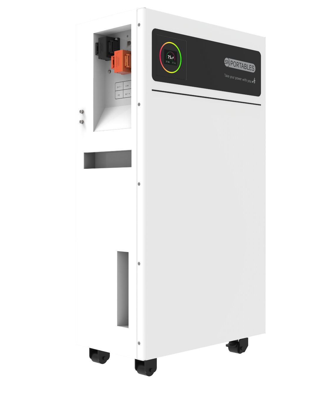 SR Portables Titan LV Solar Powered Battery | 5kWh / 10kWh / 15kWh Options | LiFePO₄ Battery | Compatible with Titan Solar Inverter | Maximizes battery lifespan | Scale Up to 10 Connections