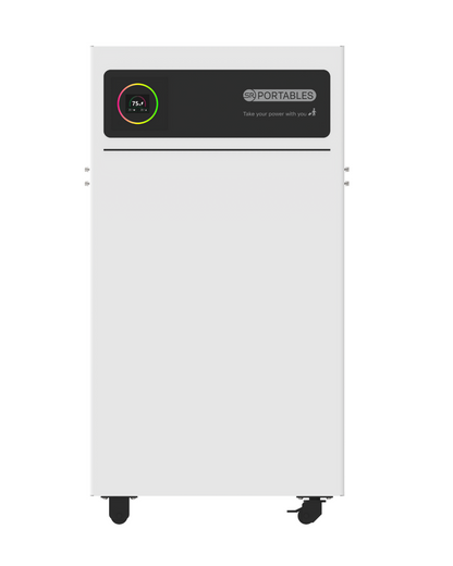 SR Portables Titan LV Solar Powered Battery | 5kWh / 10kWh / 15kWh Options | LiFePO₄ Battery | Compatible with Titan Solar Inverter | Maximizes battery lifespan | Scale Up to 10 Connections