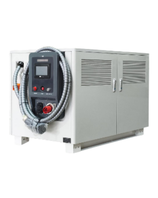 SR Portables Mobile Energy Storage Charging System, 65 kWh LiFePO₄ Battery, 60kW Output, Wide Voltage 200–1000V, Large 7” Touch Display, GBT / CCS1 / CCS2 / ChadeMO (7m), Plug & Charge, Liquid Cooling