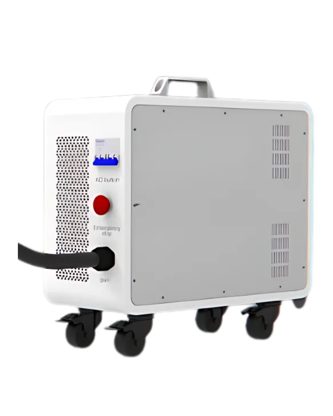 SR Portables EV Charger, 416 kWh LifePO₄ Battery, 240 KW Output with Dual Gun, Large 10" Touch Screen, Plug & Play, Liquid Cooling, IP54, 200-1000V Volt range, Overheat, Short Circuit, Overload protection